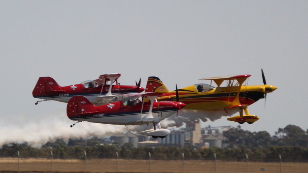 Wolfpitts Pro VH-PVB Pitts S-1E VH-UDP Pitts S1-SE VH-IPB Australian International Airshow Avalon 2019