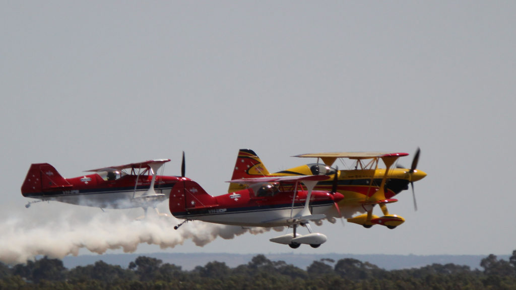 Wolfpitts Pro VH-PVB Pitts S-1E VH-UDP Pitts S1-SE VH-IPB Australian International Airshow Avalon 2019