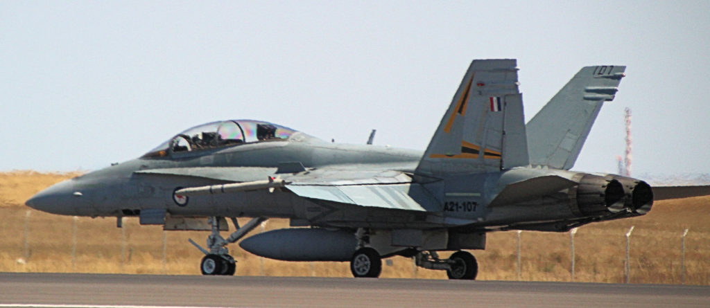 RAAF McDonnell Douglas F/A-18B Australian International Airshow Avalon 2019