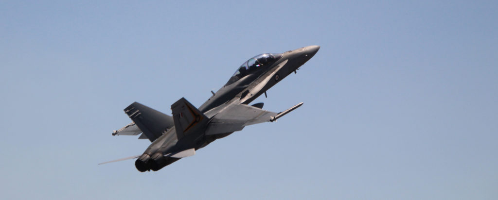 RAAF McDonnell Douglas F/A-18B Australian International Airshow Avalon 2019