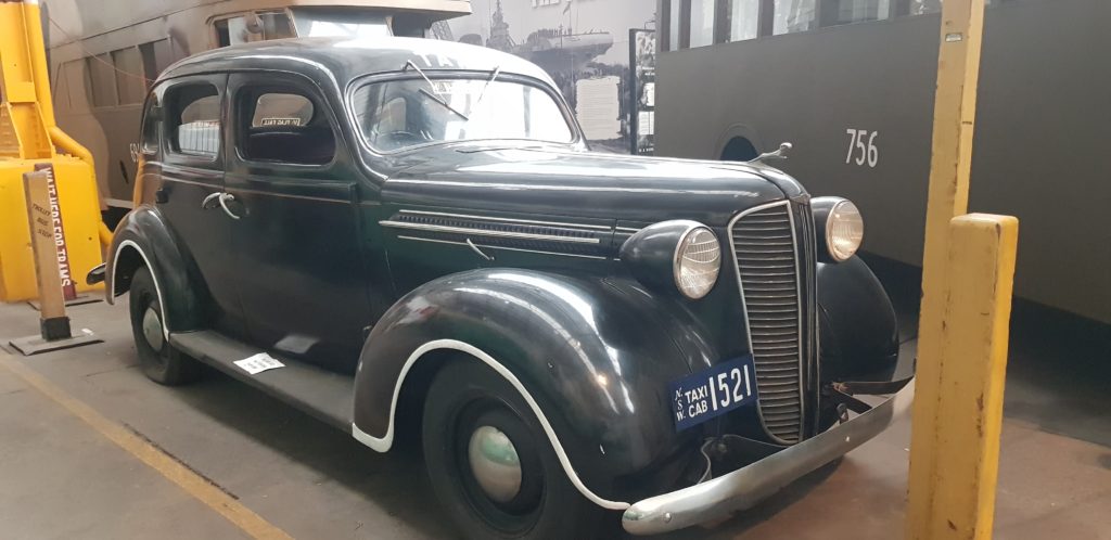 London Taxi Sydney Bus Museum Australia