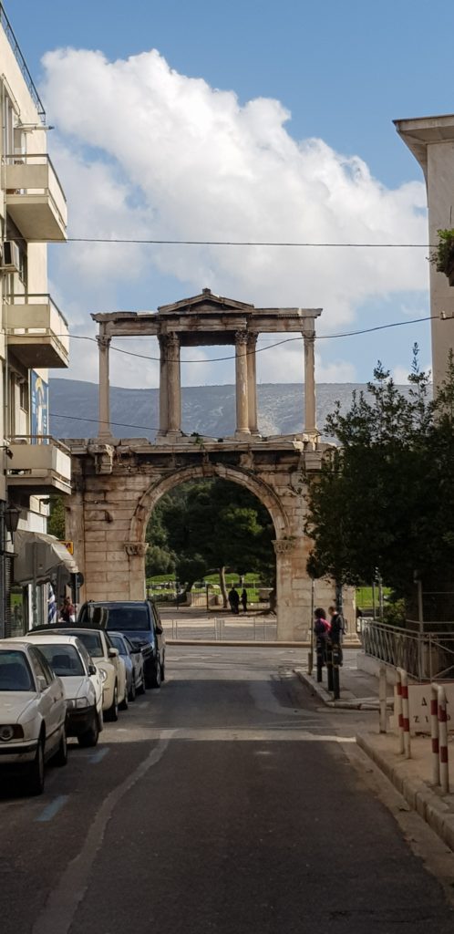 Hadrian's Arch Athens Greece