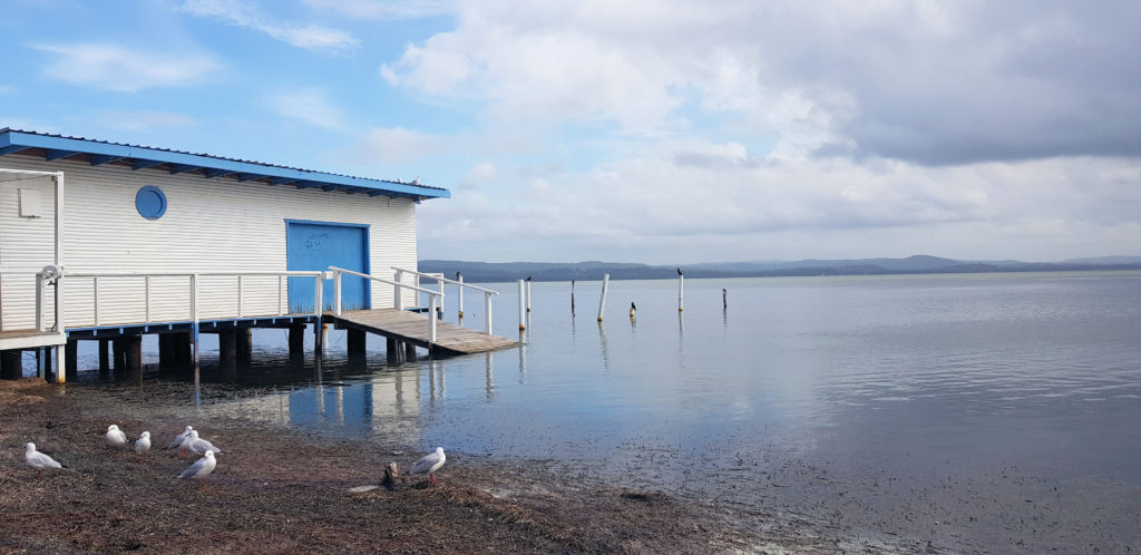 Old Boat Shed on Lake Macquarie