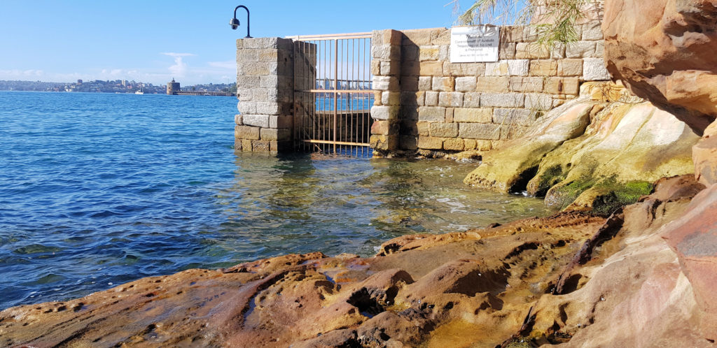 Water Entrance to Kirribilli House Sydney Australia Kirribilli and Milsons Point