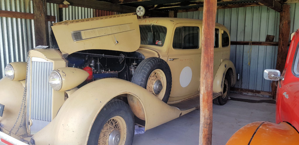 1935 Packard Eight Ambulance Colonial Inn Museum Mudgee NSW Australia