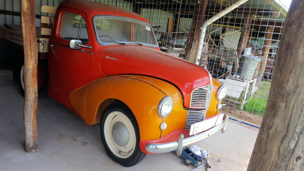 Austin A40 Utility Colonial Inn Museum Mudgee NSW Australia