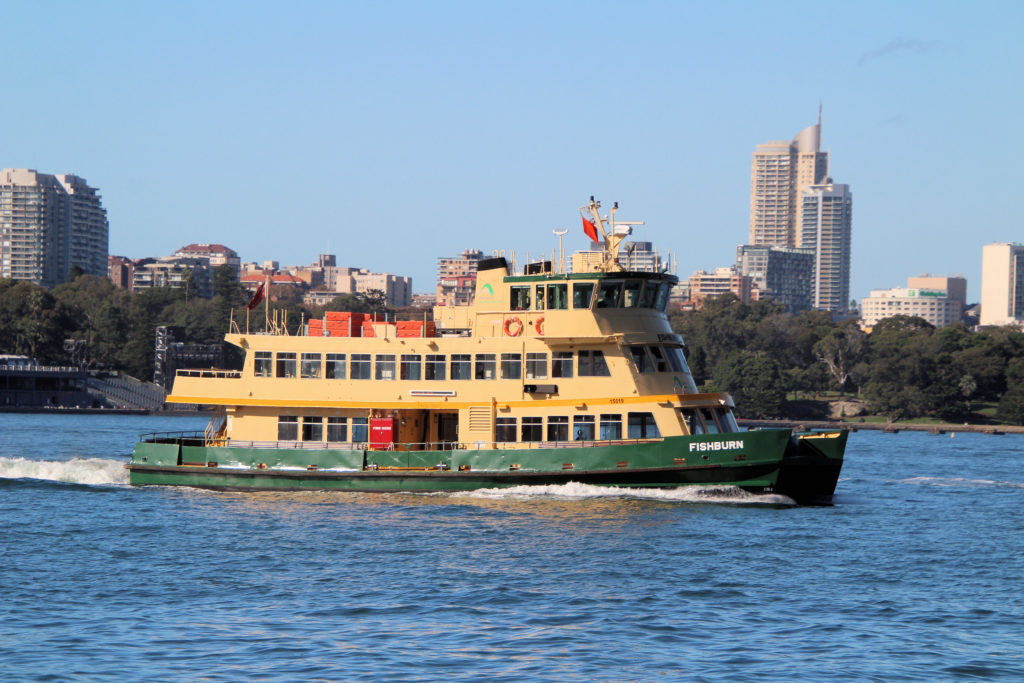 Sydney Ferry Fishburn - Destination's Journey