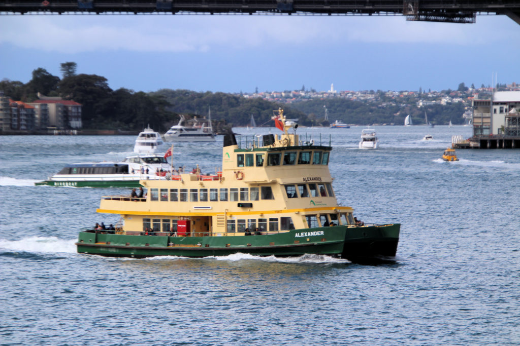 Sydney Ferry Alexander - Destination's Journey