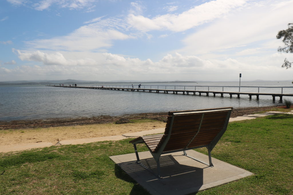 Seat With View over the Jetty