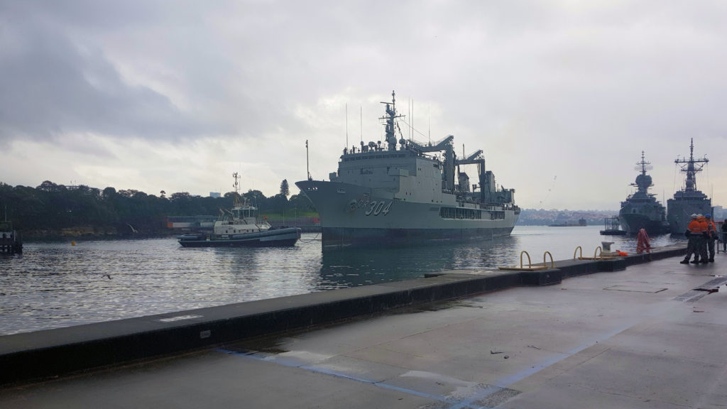 HMAS Success OR 304 Entering Sydney For the Last Time June 16 2019