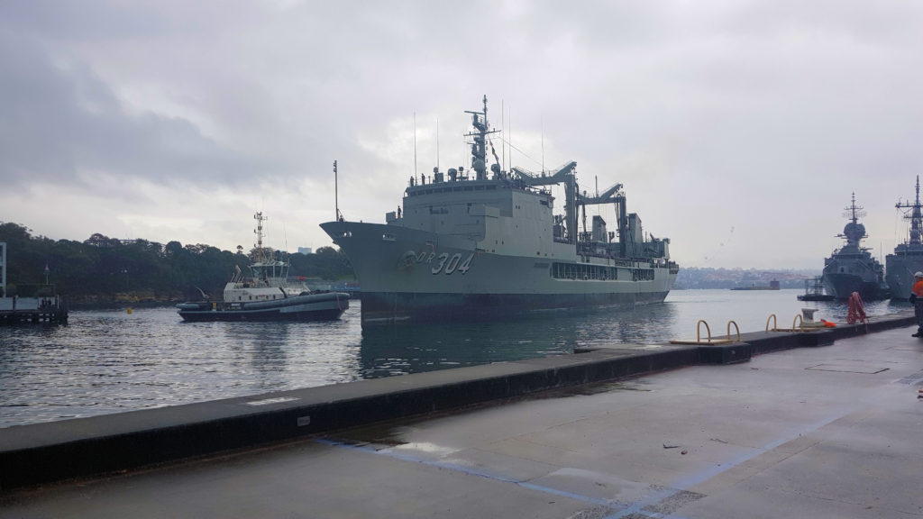 HMAS Success OR 304 Entering Sydney For the Last Time June 16 2019