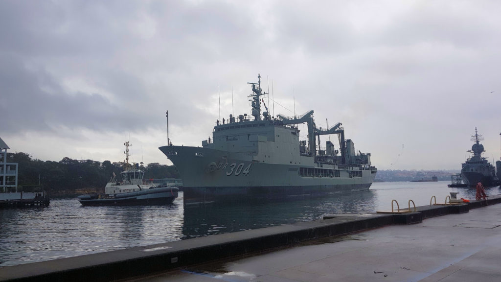 HMAS Success OR 304 Entering Sydney For the Last Time June 16 2019