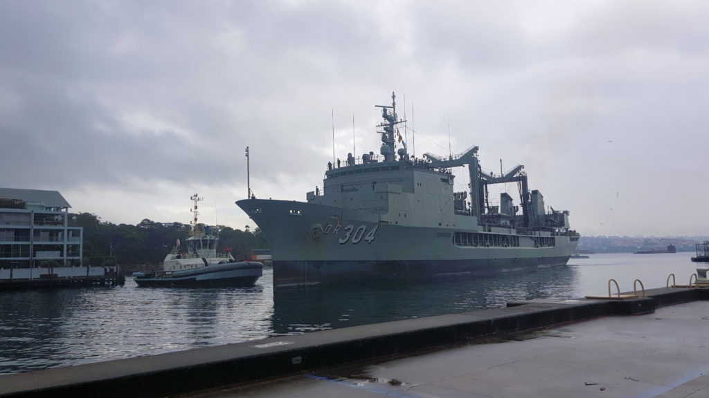 HMAS Success OR 304 Entering Sydney For the Last Time June 16 2019