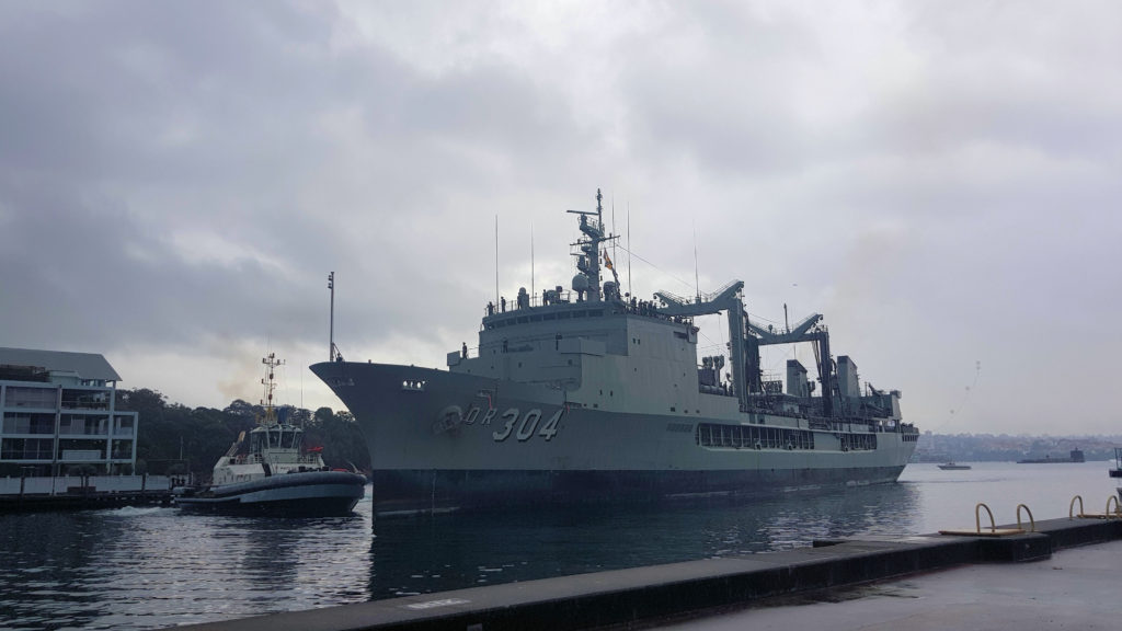 HMAS Success OR 304 Entering Sydney For the Last Time June 16 2019