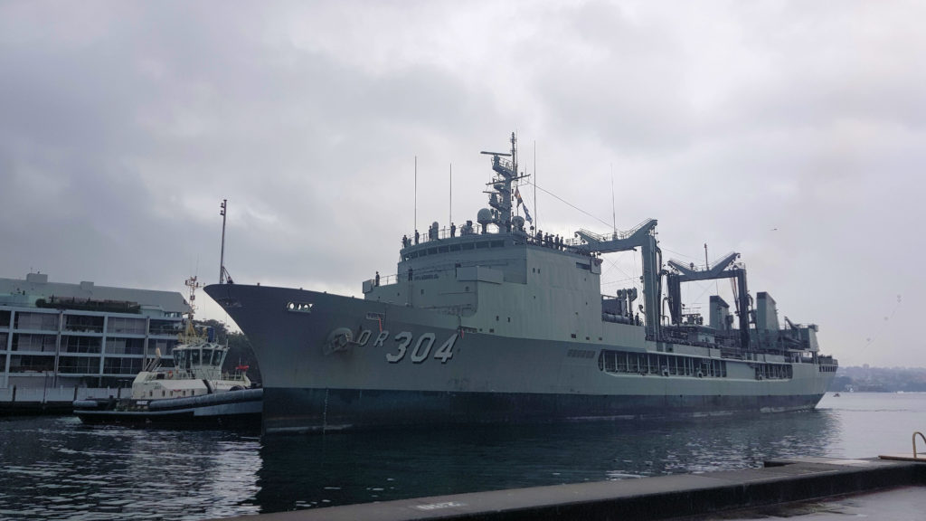 HMAS Success OR 304 Entering Sydney For the Last Time June 16 2019