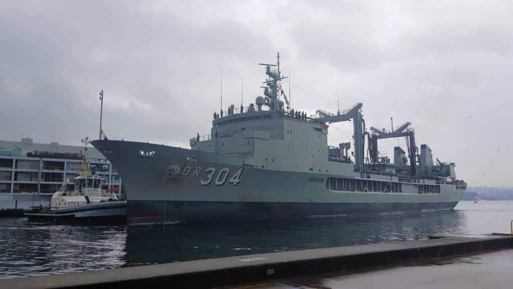 HMAS Success OR 304 Entering Sydney For the Last Time June 16 2019