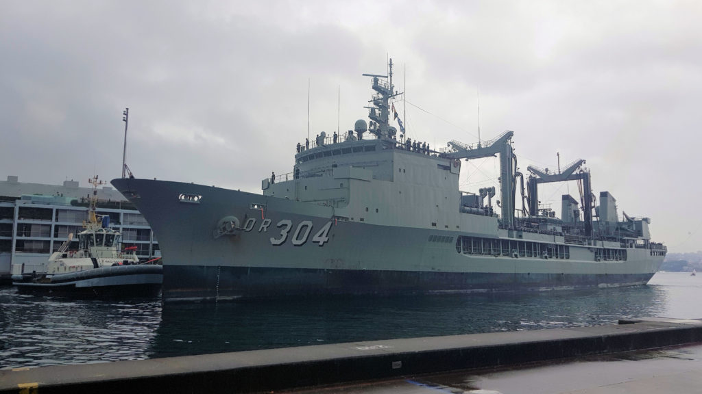 HMAS Success OR 304 Entering Sydney For the Last Time June 16 2019