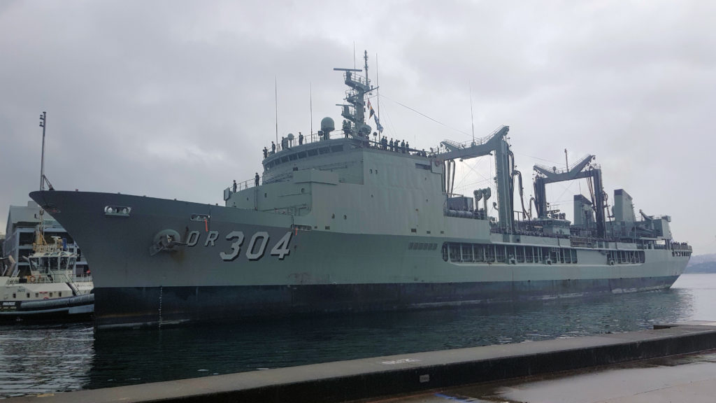 HMAS Success OR 304 Entering Sydney For the Last Time June 16 2019