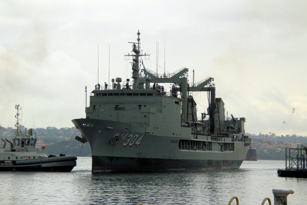 HMAS Success OR 304 Entering Sydney For the Last Time June 16 2019