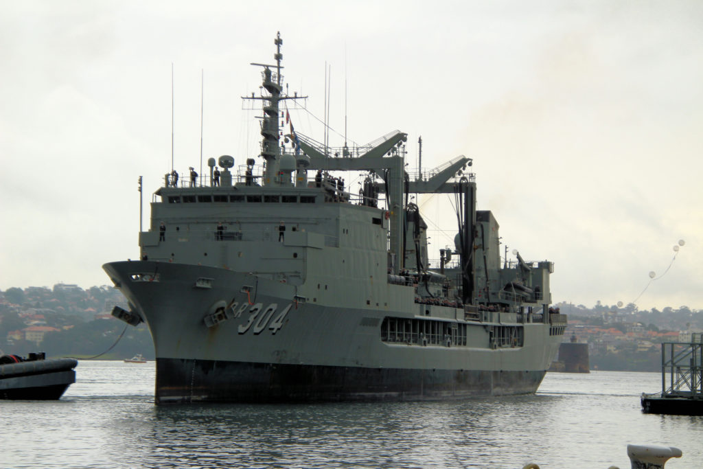 HMAS Success OR 304 Entering Sydney For the Last Time June 16 2019