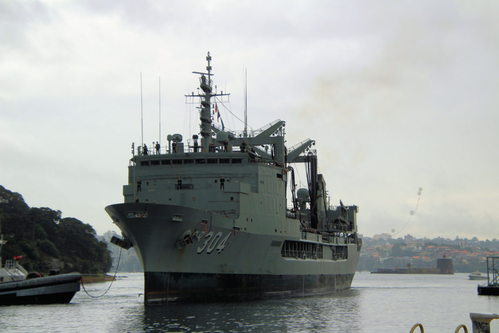 HMAS Success OR 304 Entering Sydney For the Last Time June 16 2019