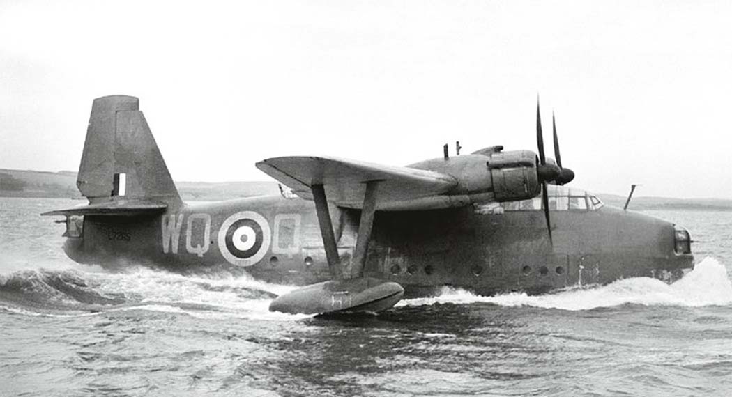 Saunders Roe Lerwick L7265 WQ-Q 209 Sqn RAF