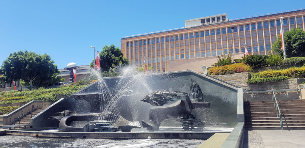 Captain Cook Memorial Fountain Civic Park Newcastle