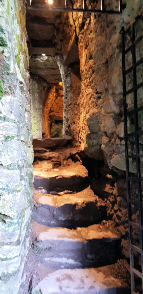 Interior Stairs at Blarney Castle