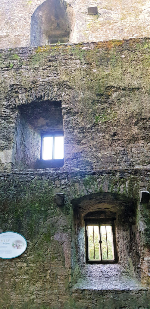 Interior of Blarney Castle