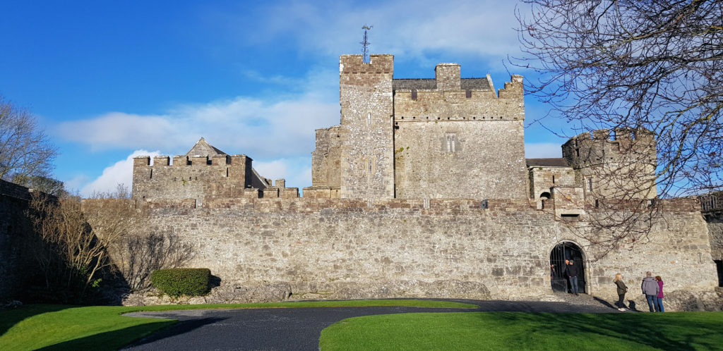 Courtyard of Cahir Castle