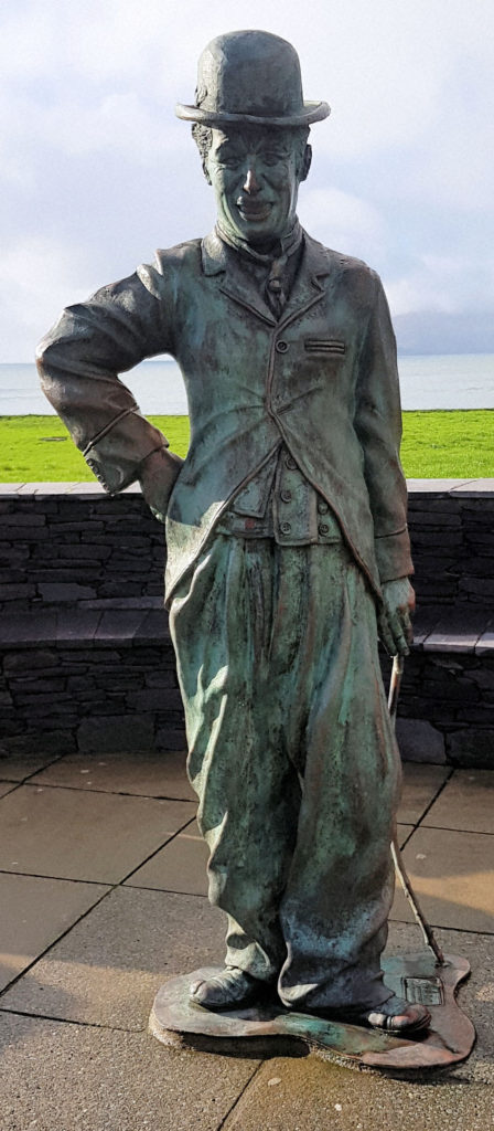 Charlie Chaplin Statue Waterville Co. Kerry Ireland