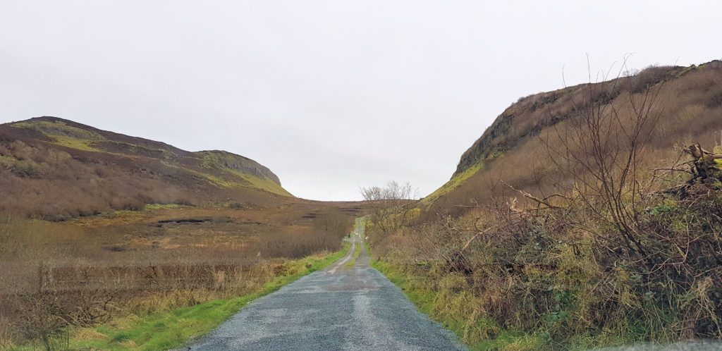 The Road into the Carrowkeel Passage Tombs