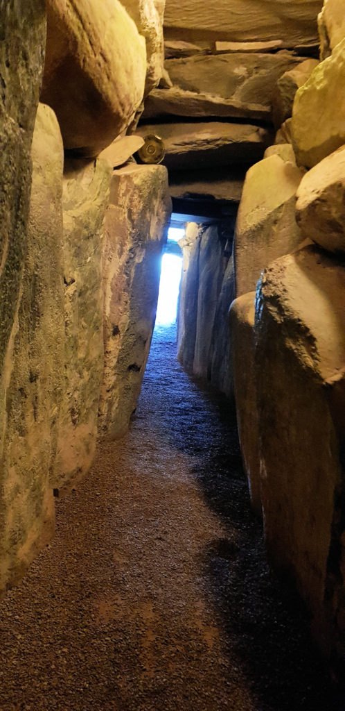 Inside the Brú na Bóinne - Megalithic Tomb