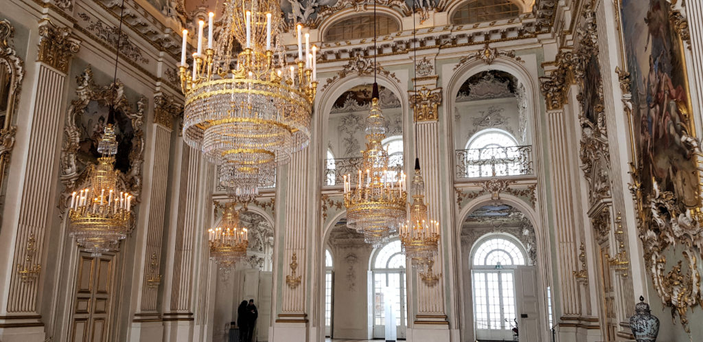 The Ballroom at Nymphenburg Munich Bavaria Germany