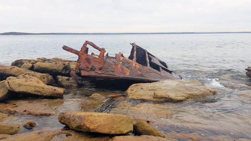 Wreck of the SS Merimbula