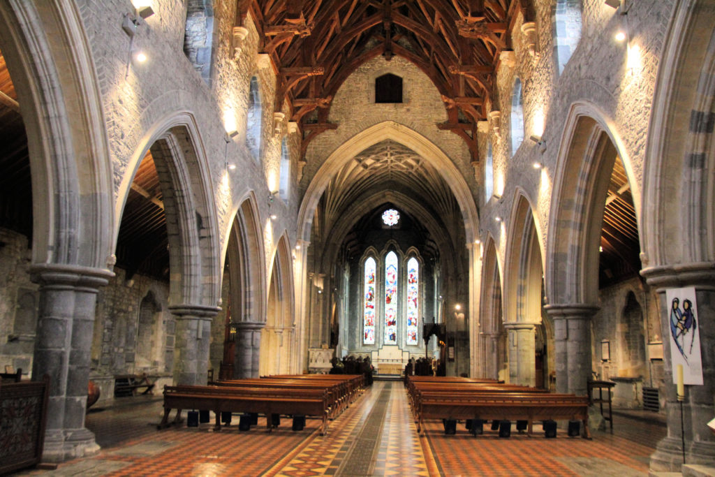 Interior of Cathedral Church of St Canice