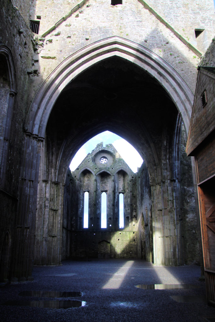 Interior of The Rock of Cashel