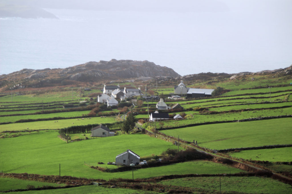 Scenic View From the Ring of Kerry