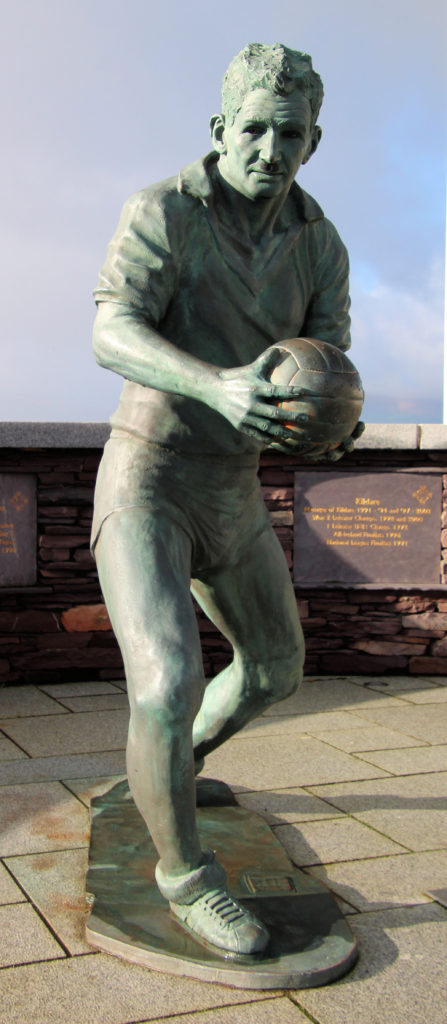 Mick O'Dwyer Statue Waterville Co. Kerry Ireland