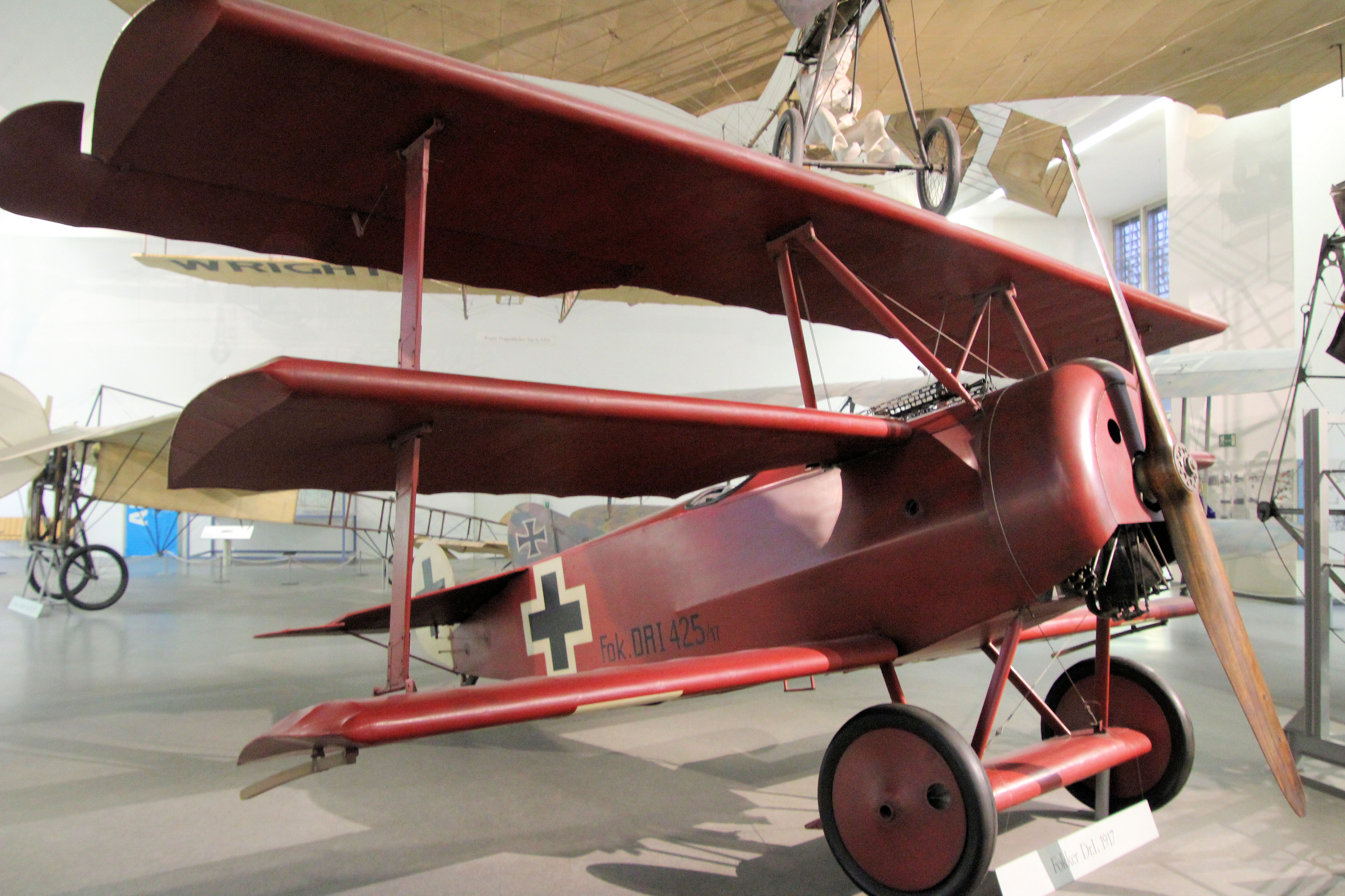 Fokker Dr,I Triplane Deutsches Museum Munich Bavaria Germany