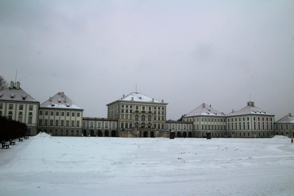 Winter at Nymphenburg Munich Bavaria Germany