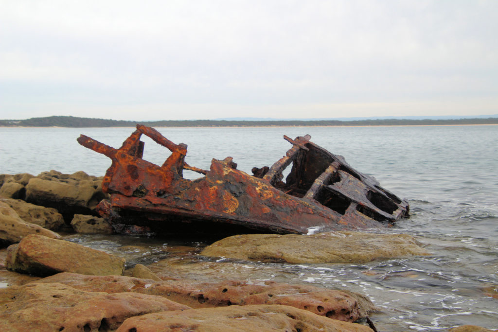 Wreck of the SS Merimbula