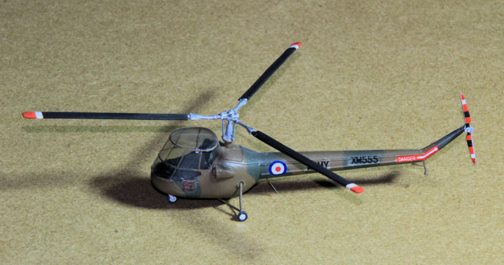 Saunders-Roe Skeeter British Army 1:72 Scale Plastic Model by Aeroclub