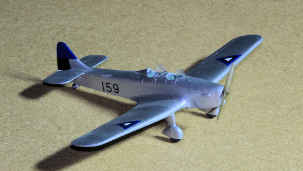 Miles Magister of the Estonian Air Force 1:72 Scale Model Kit by AX Models