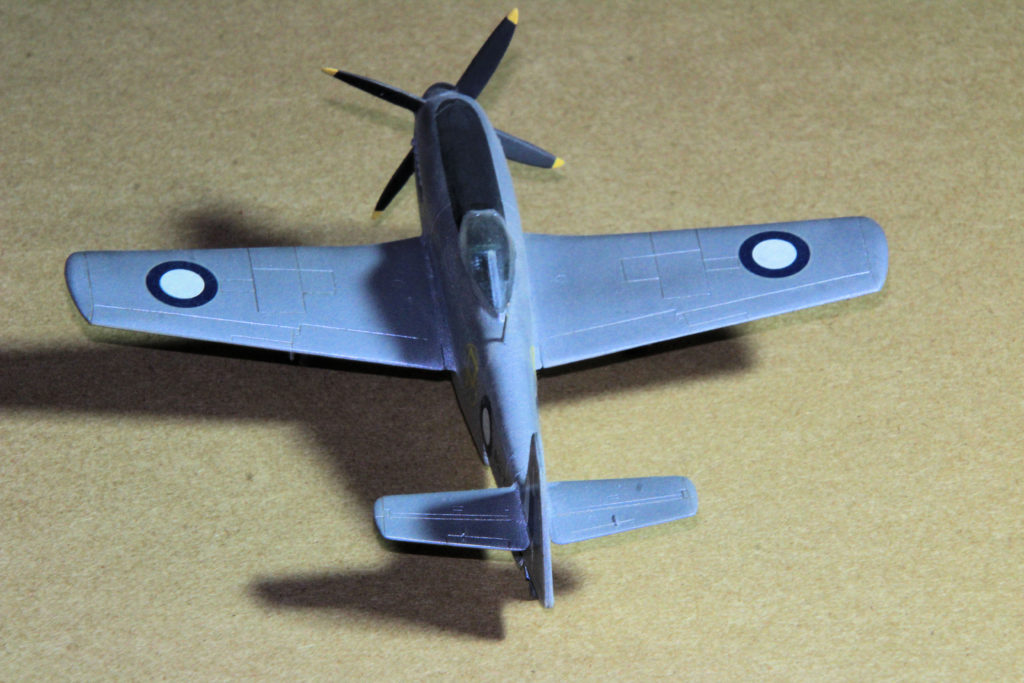 CAC CA-15 Australian Fighter Prototype 1:72 Scale Model By CMK