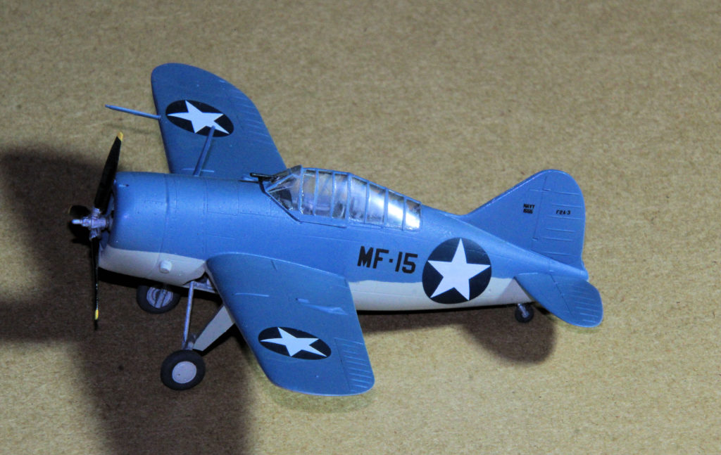 Brewster F2A-3 Buffalo of Marine Squadron VMF-221 Plastic Model Kit 1:72 Scale by Special Hobby