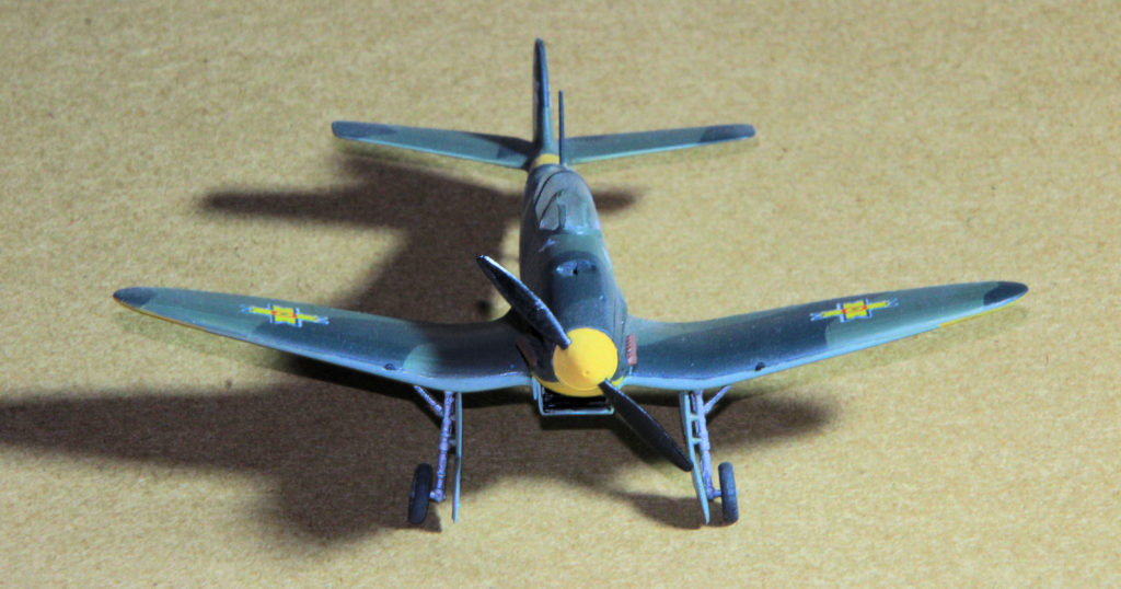 Heinkel He 112 in Romanian Colours 1:72 Scale Model Kit by RS Models