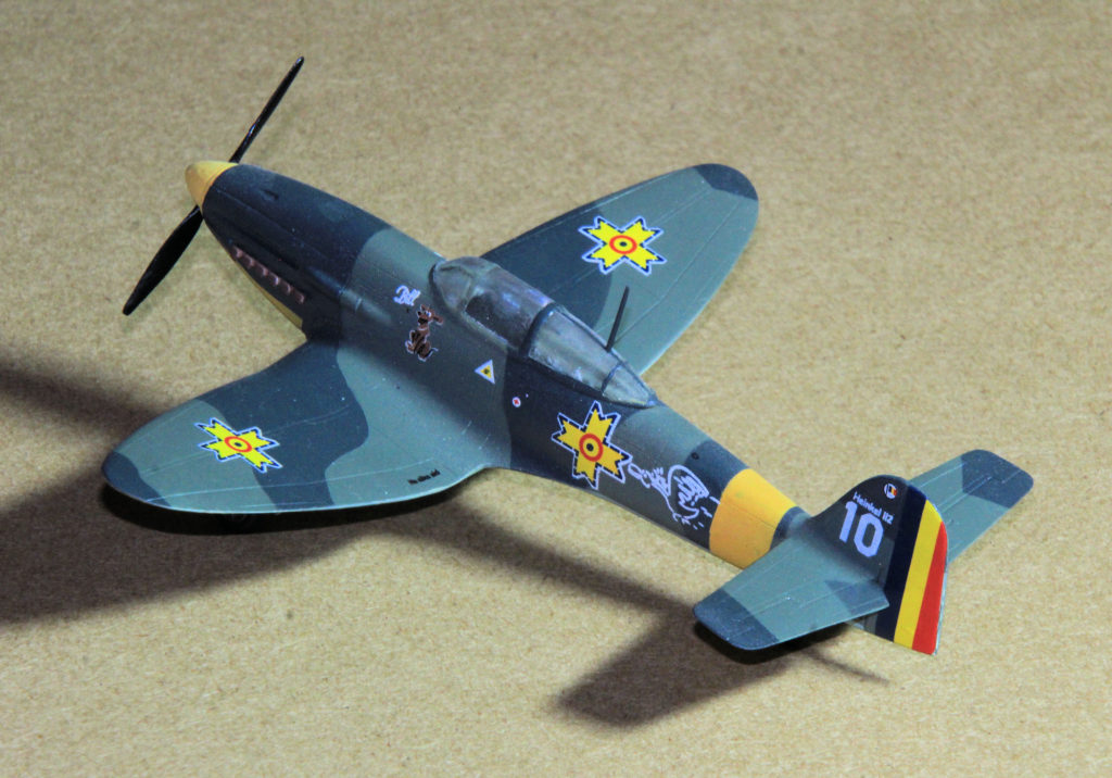 Heinkel He 112 in Romanian Colours 1:72 Scale Model Kit by RS Models