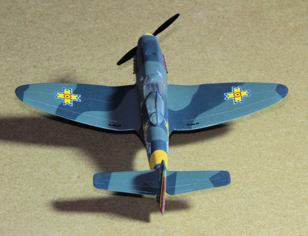 Heinkel He 112 in Romanian Colours 1:72 Scale Model Kit by RS Models