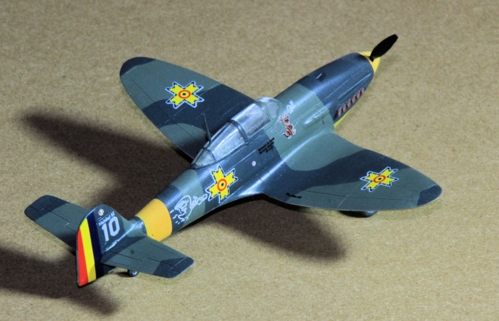 Heinkel He 112 in Romanian Colours 1:72 Scale Model Kit by RS Models